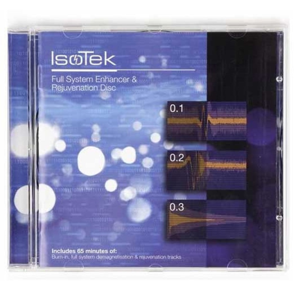 CD для прогрева и размагничивания аудиосистемы Isotek Enhancer CD