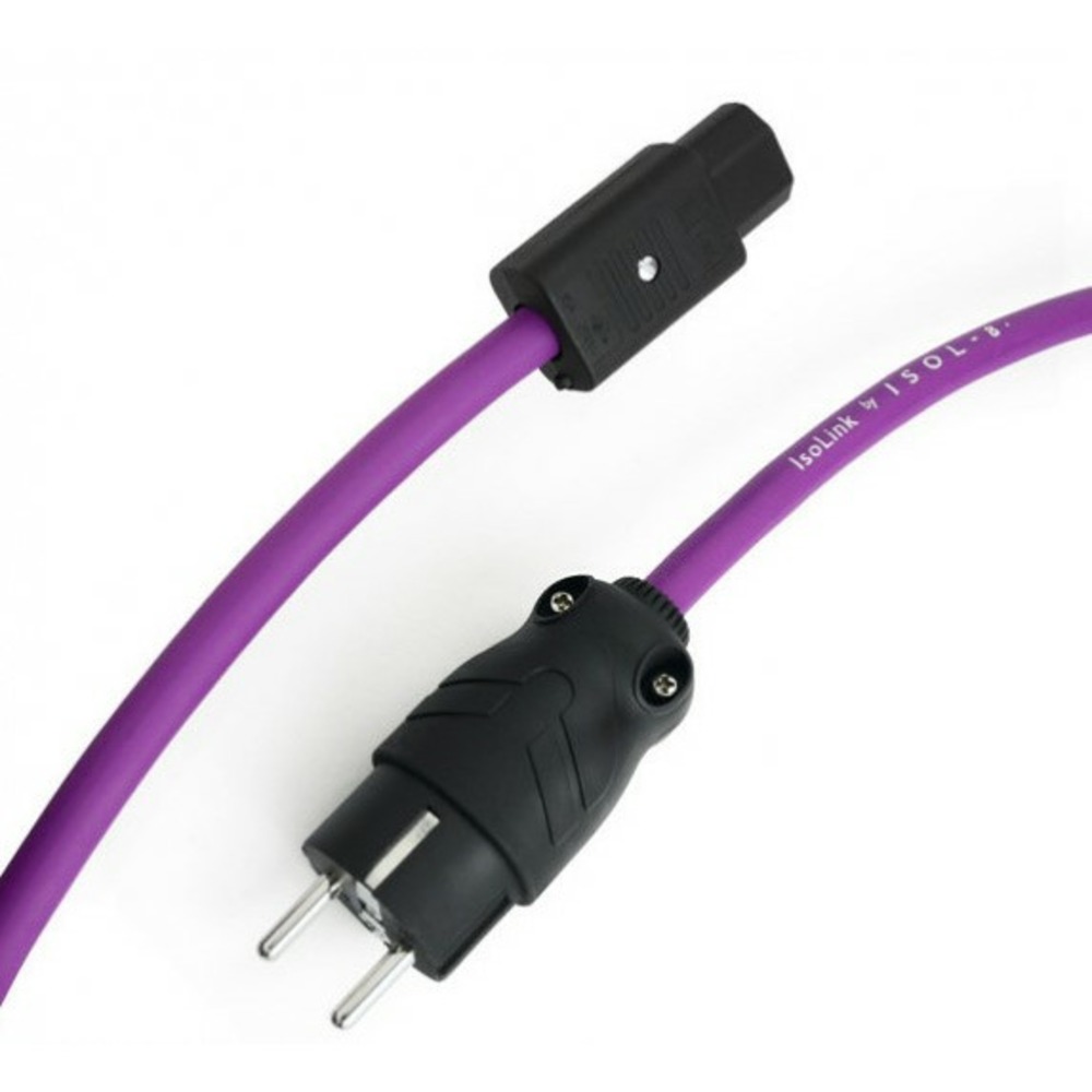 Кабель силовой Schuko - IEC C13 Isol-8 Isolink ULTRA schuko 2.0 m