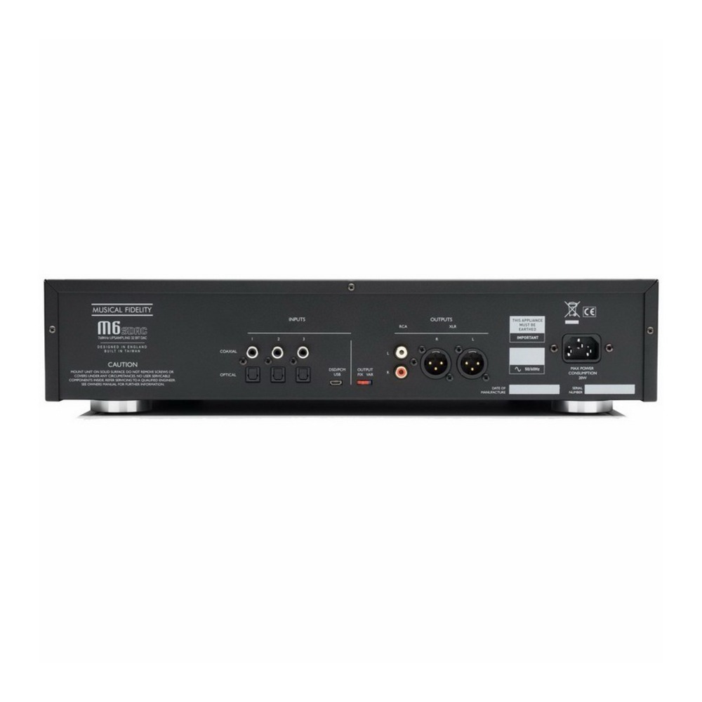 ЦАП транзисторный Musical Fidelity M6S DAC 768 ASYNCHRONOUS D/A CONVERTER Black