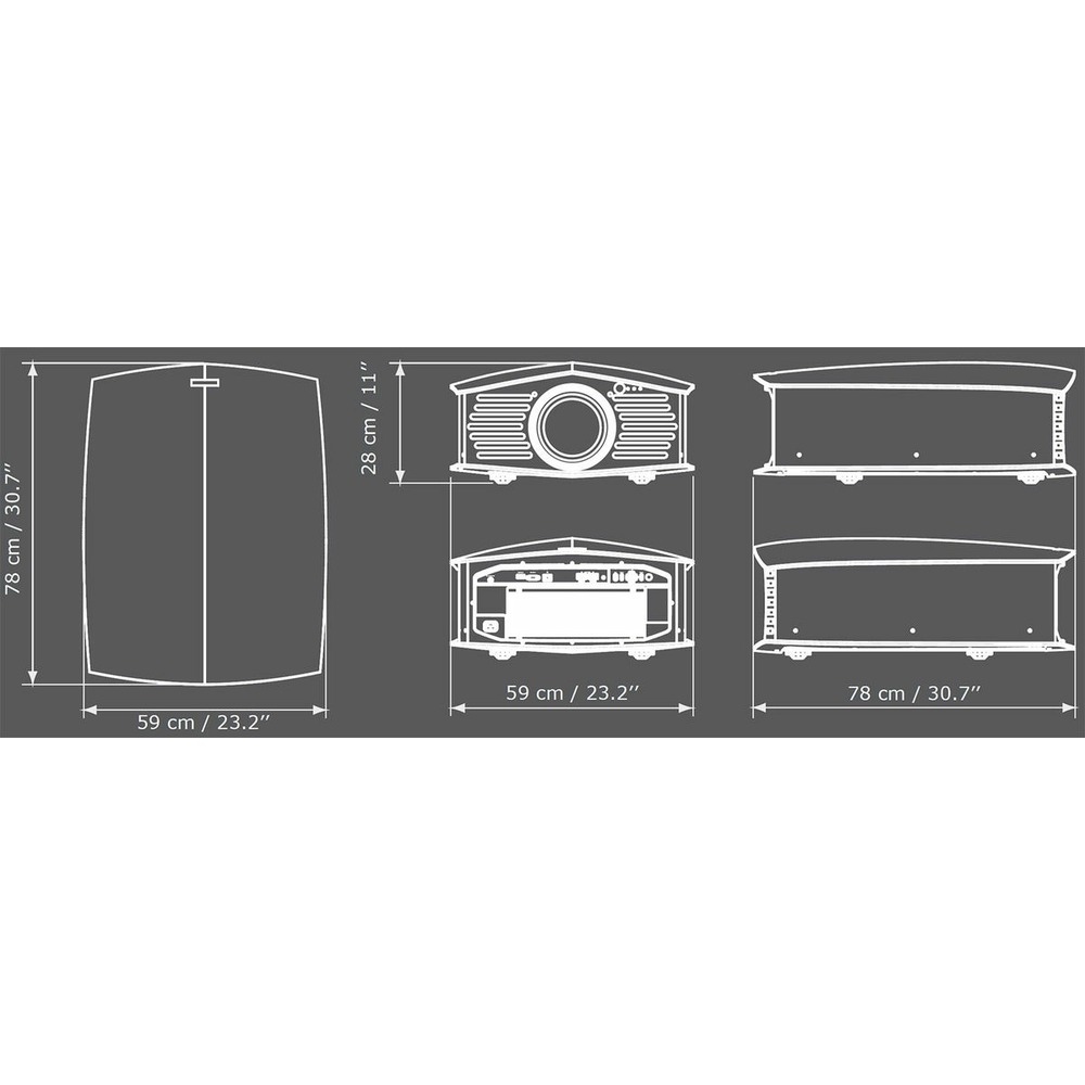 Проектор для домашнего кинотеатра DreamVision HELIOS Black