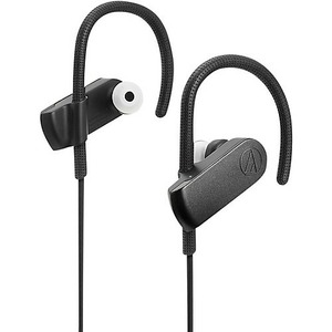 Наушники внутриканальные для спорта Audio-Technica ATH-SPORT70BTBK