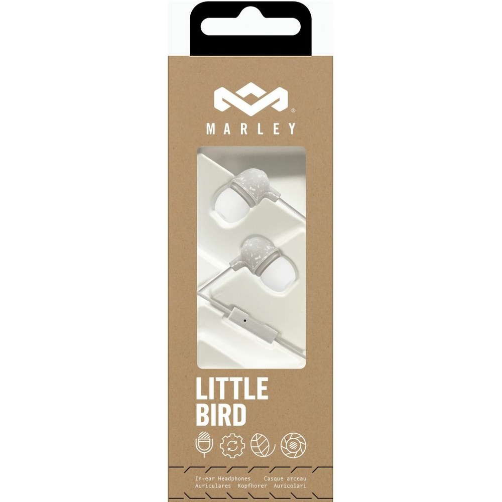Наушники внутриканальные классические The house of Marley EM-JE061-WT