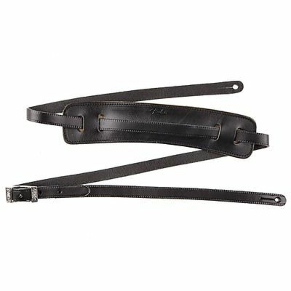 Ремень для гитары Fender SUPER DELUXE VINTAGE-STYLE STRAP BLACK