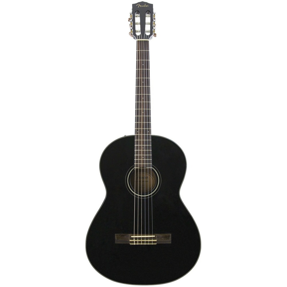 Классическая гитара Fender CN-60S NYLON BLACK LR