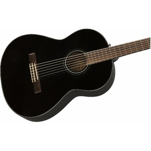 Классическая гитара Fender CN-60S NYLON BLACK LR