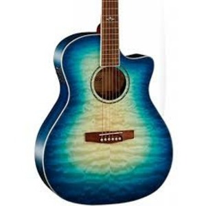 Электроакустическая гитара Cort GA-QF-CBB-Bag
