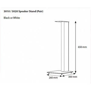 Стойка для акустики Q Acoustics Q3000ST Stands White