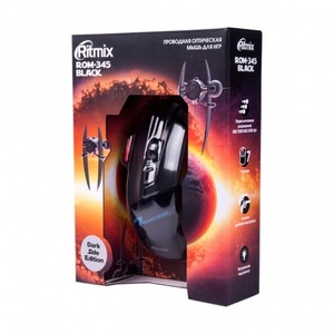 Мышь игровая Ritmix ROM-345 Black