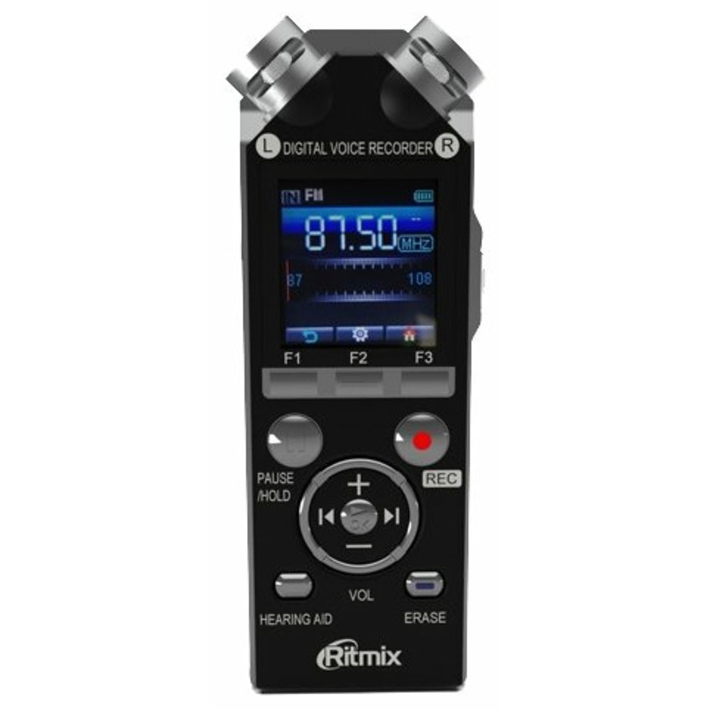 Диктофон Ritmix RR-989 4Gb black