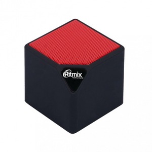 Портативная акустика Ritmix SP-140B black+red