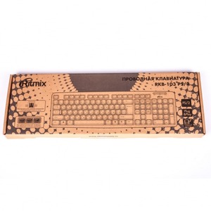 Клавиатура игровая Ritmix RKB-103 PS/2