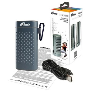 Портативная акустика Ritmix SP-440PB grey