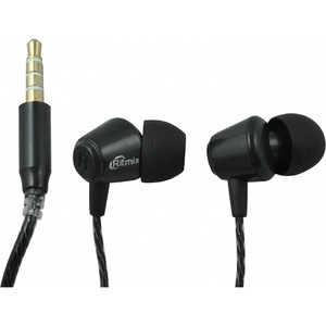 Наушники внутриканальные классические Ritmix RH-120M Black