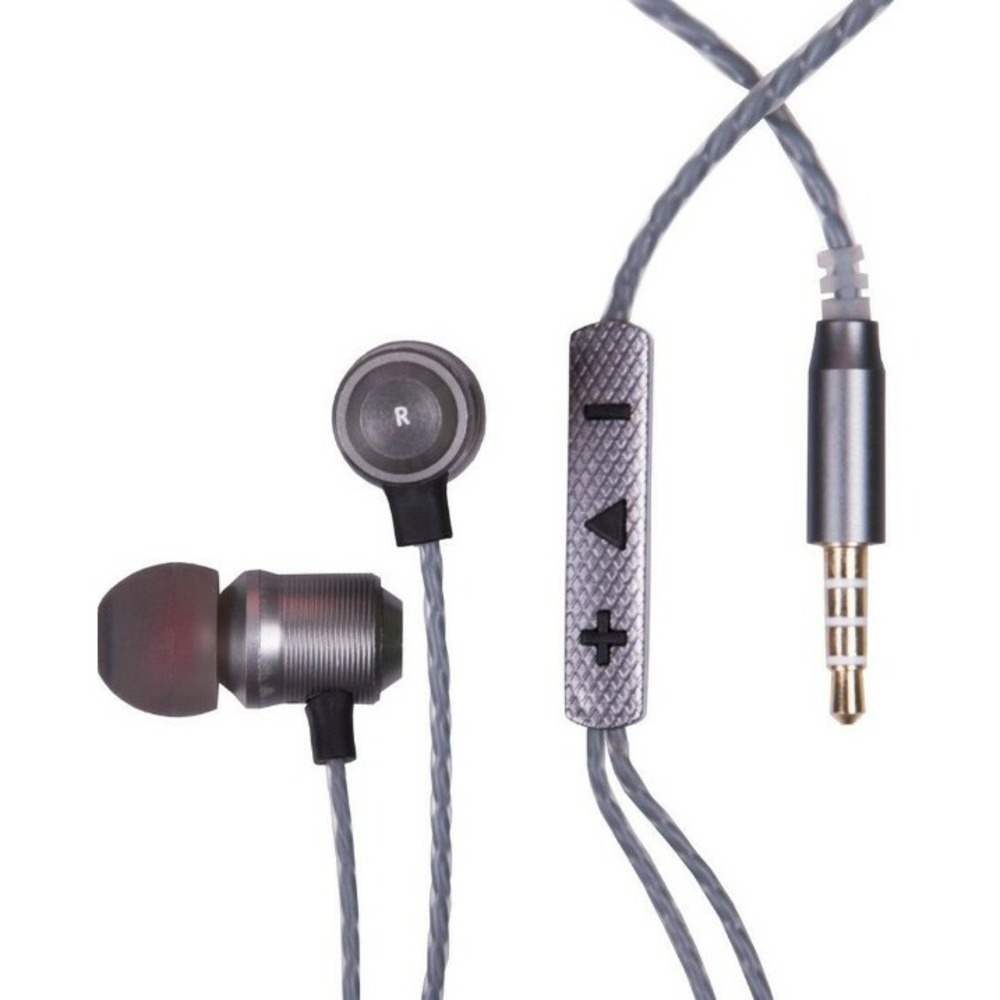 Наушники внутриканальные классические Ritmix RH-170M Space Grey