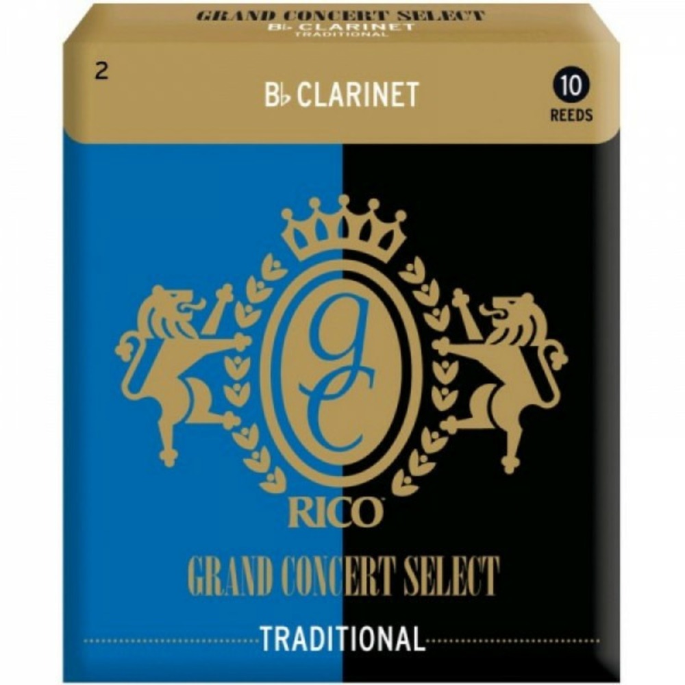 Трости для кларнета Bb DAddario RGC10BCL200 Grand Concert Select Traditional