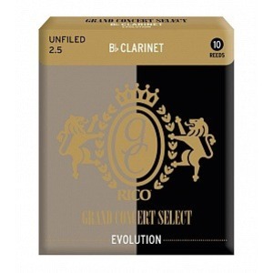 Трости для кларнета Bb DAddario RGE10BCL250 Grand Concert Select Evolution