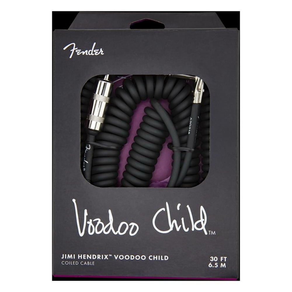 Гитарный кабель Fender HENDRIX VOODOO CHILD CABLE BLACK