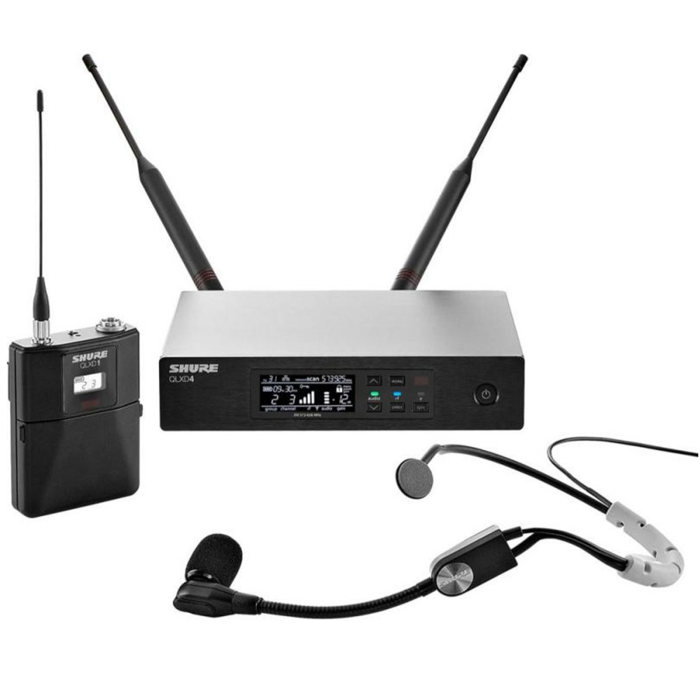 Радиосистема с оголовьем Shure QLXD14E/SM35 P51 710 - 782 MHz