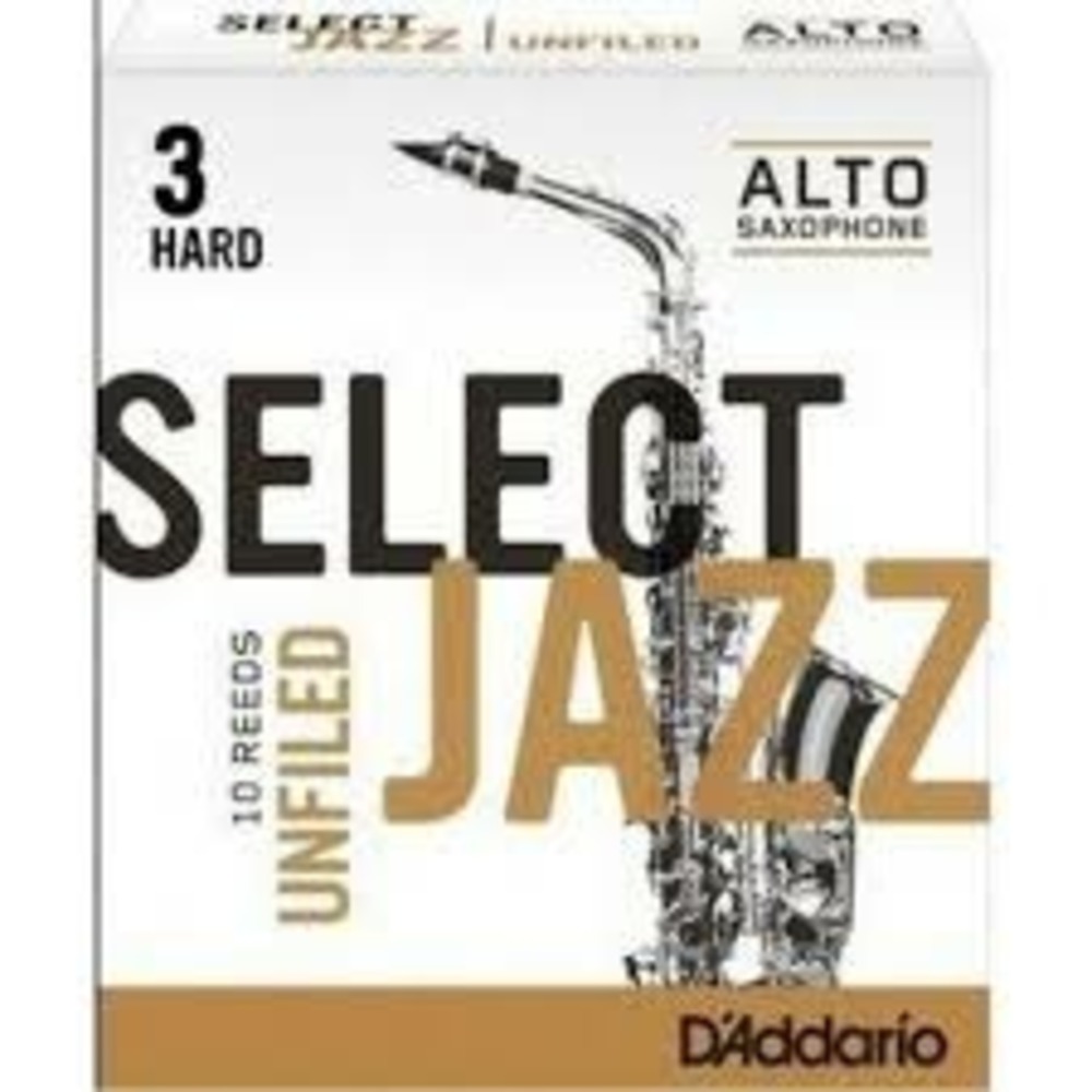 Трости для саксофона альт DAddario RRS10ASX3H Select Jazz