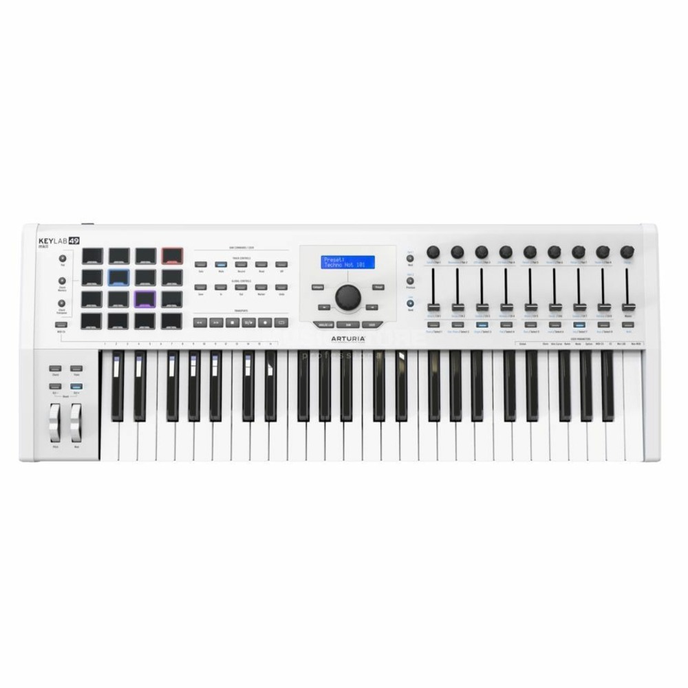 Миди клавиатура Arturia KeyLab mkII 49 White