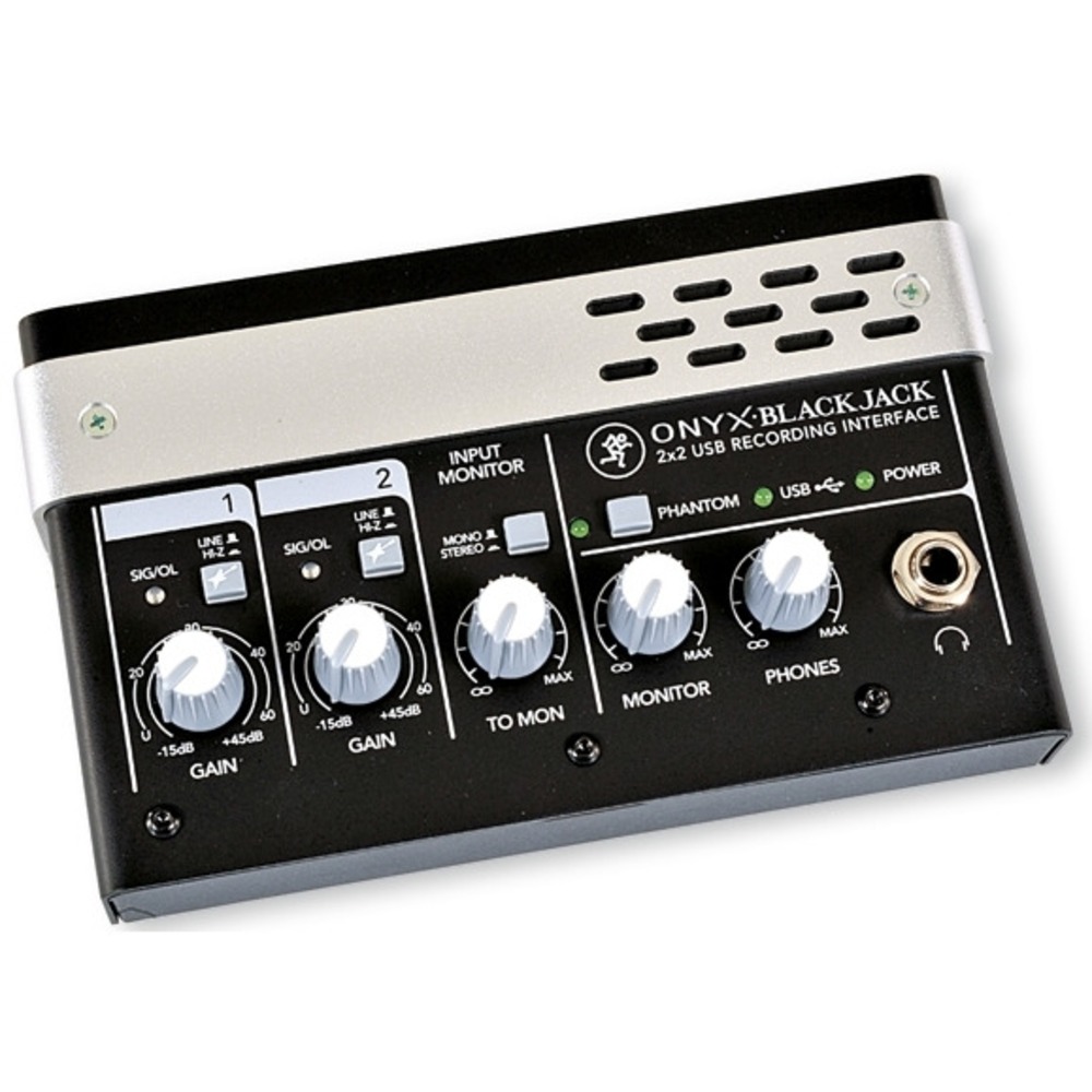 Внешняя звуковая карта с USB MACKIE ONYX Blackjack