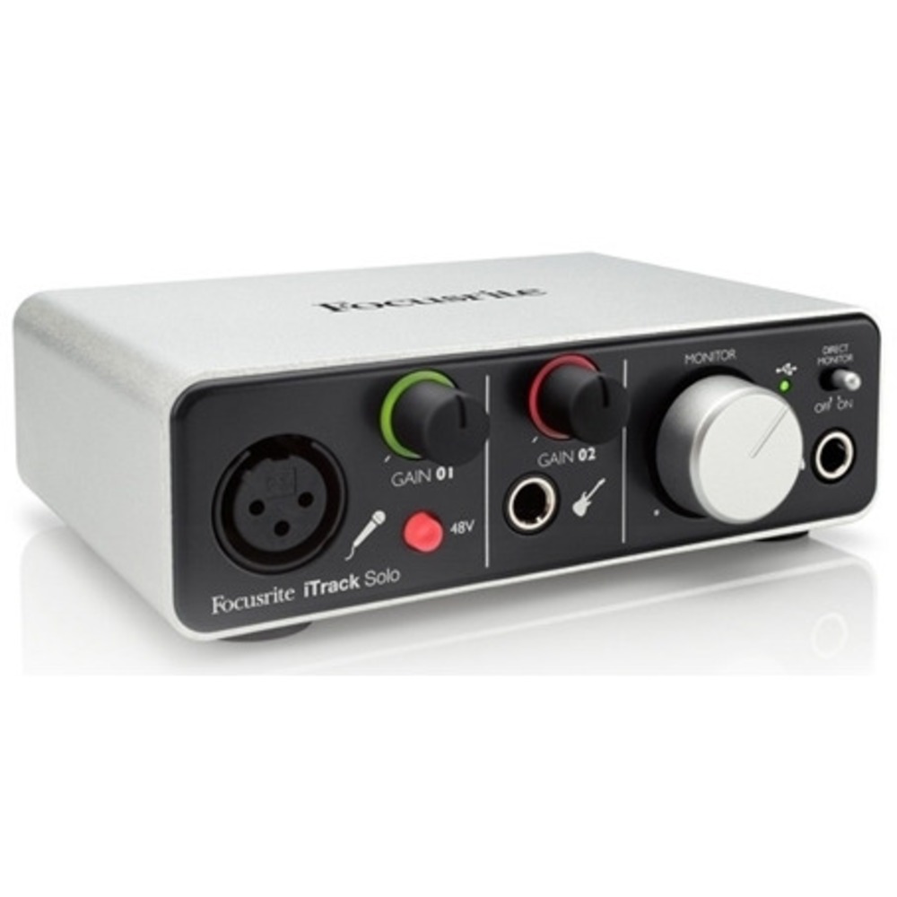 Внешняя звуковая карта с USB FOCUSRITE iTrack Solo
