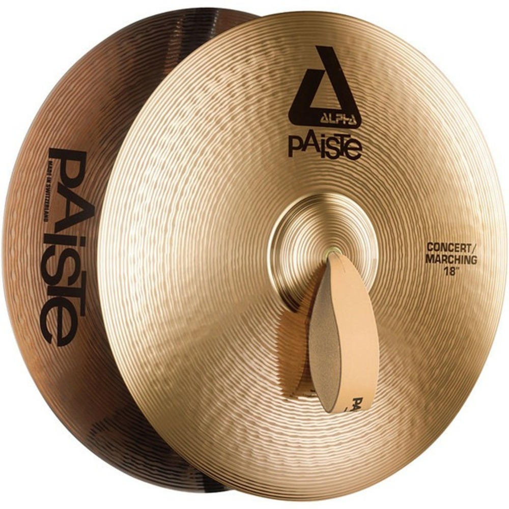 Тарелка оркестровая Paiste 0002505016 Alpha Concert/Marching