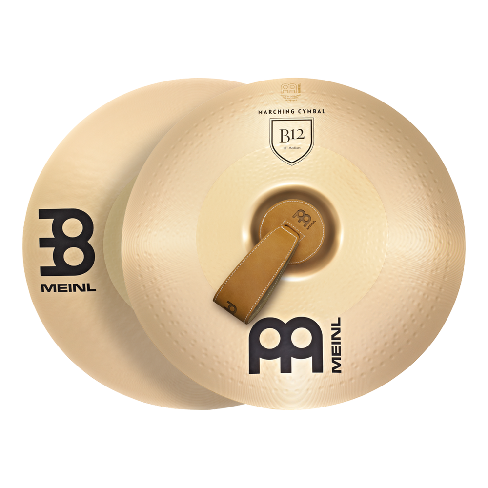 Тарелка оркестровая Meinl MA-B12-20M Professional Marching B12