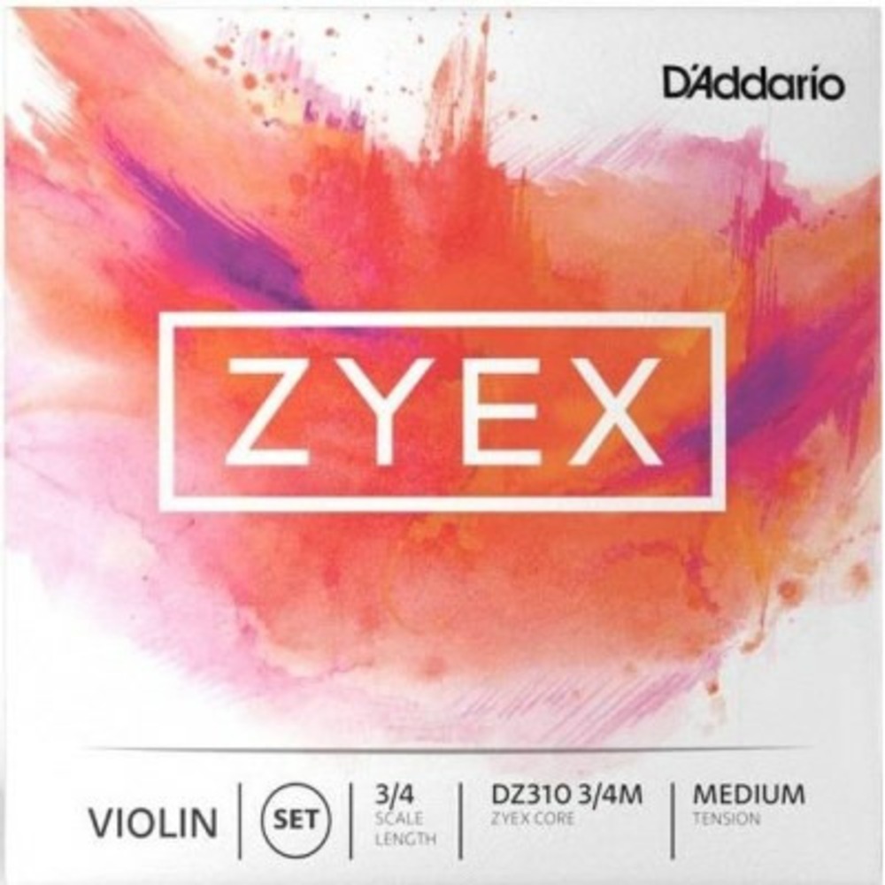 Струны для скрипки DAddario DZ310 3/4M Zyex