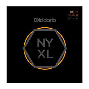 Струны для 7-струнной электрогитары DAddario NYXL1059