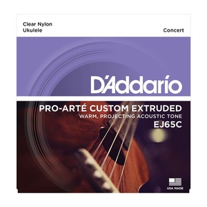 Струны для укулеле DAddario EJ65C