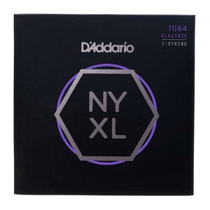 Струны для 7 струнной электрогитары DAddario NYXL1164