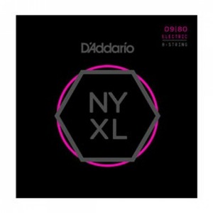 Струны для 8 струнной электрогитары DAddario NYXL0980