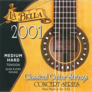 Струны для акустической гитары LA BELLA 2001 Medium Hard
