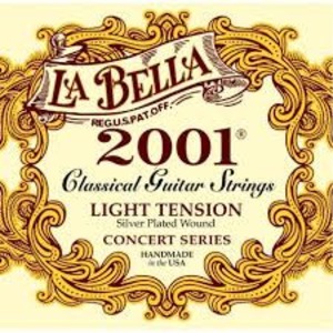 Струны для акустической гитары LA BELLA 2001 Medium Hard