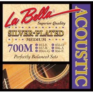 Струны для акустической гитары LA BELLA 700M