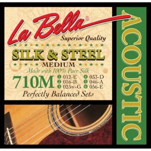 Струны для акустической гитары LA BELLA 710M