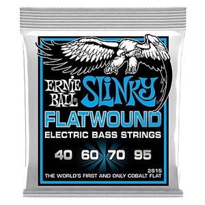 Струны для бас-гитары Ernie Ball 2815 Extra Slinky Flatwound Bass