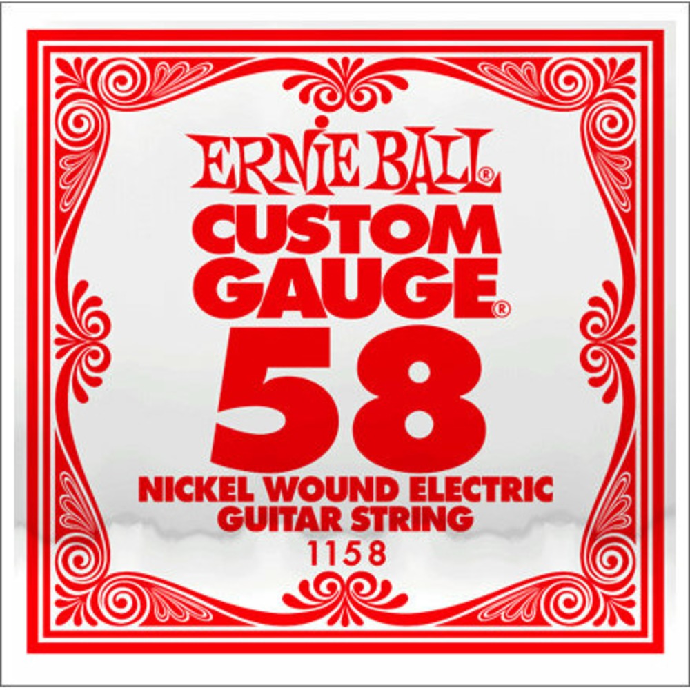 Струна для электрогитар Ernie Ball 1158