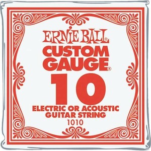 Струна для акустических гитар Ernie Ball 1010