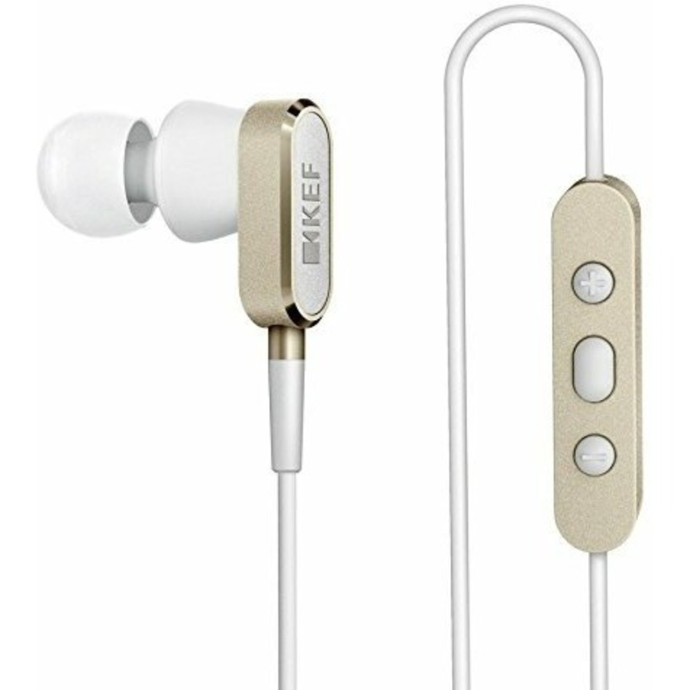 Наушники внутриканальные для iPhone KEF M100 IN-EAR HEADPHONE CHAMPAGNE GOLD