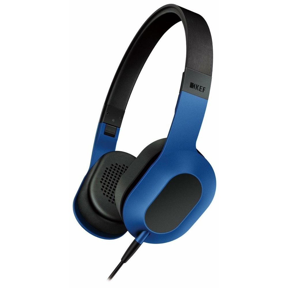 Наушники накладные классические KEF M400 ON-EAR RACING BLUE