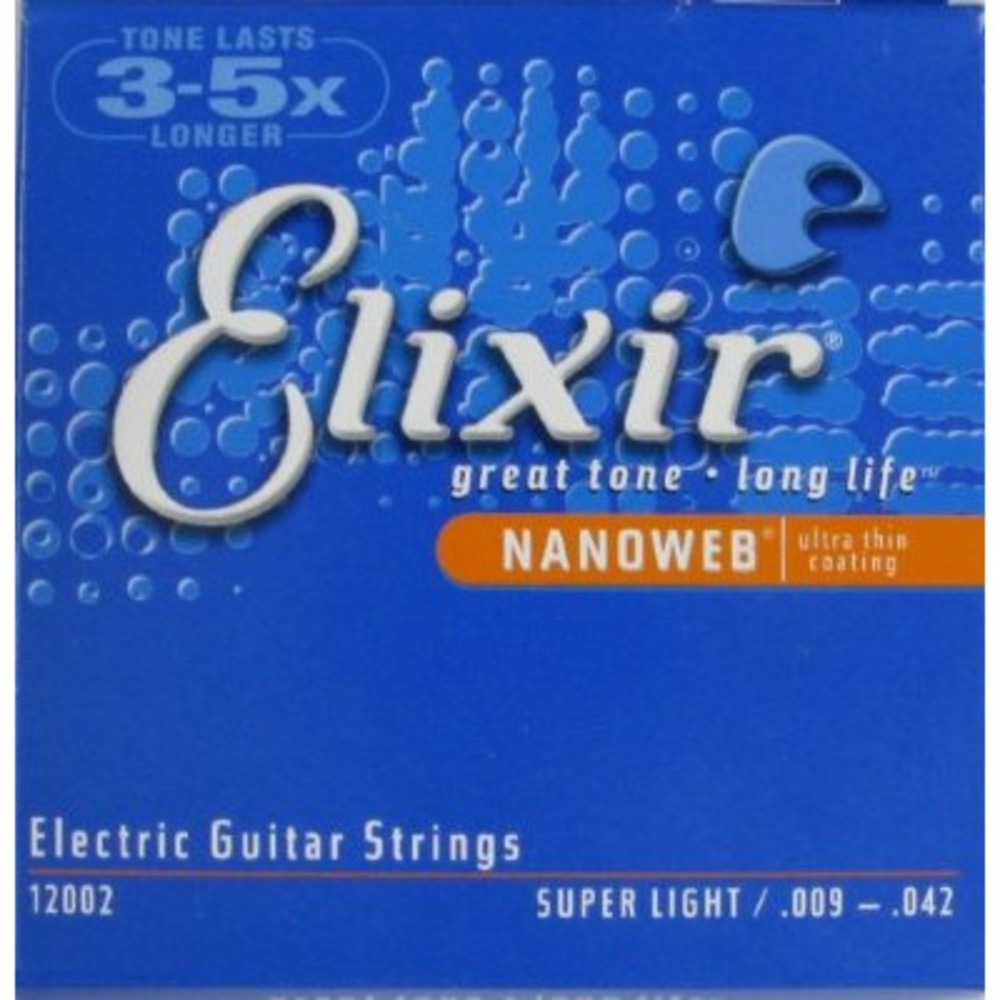 Струны для электрогитары Elixir 12002 NANOWEB