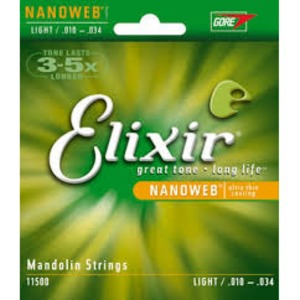 Струны для мандолины Elixir 11500 NANOWEB
