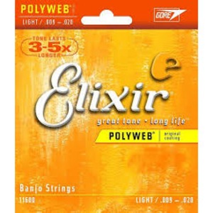 Струны для банджо Elixir 11600 POLYWEB