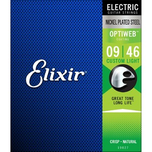 Струны для электрогитары Elixir 19027 Optiweb