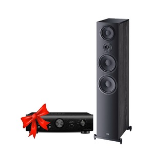 Напольная акустика HECO AURORA 1000 black + DENON PMA-720