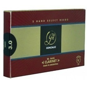 Трости для бас-кларнета Gonzales 737235 трости для кларнета wisemann clarinet reeds 3 5 wclr 3 5