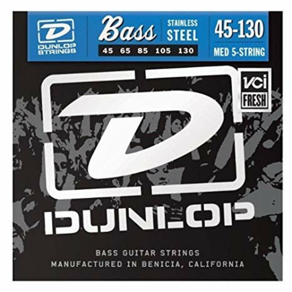 Струны для 5-струнной бас-гитары DUNLOP DBS45130