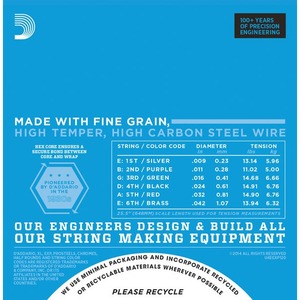 Струны для электрогитары DAddario EXP120